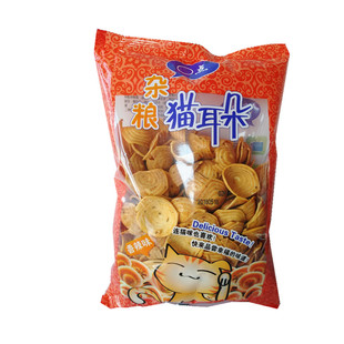 卡奇新丰新品O点杂粮猫耳朵膨化食品休闲办公零食80怀旧零嘴小吃