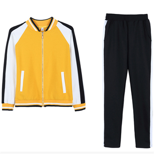 春秋装新款老师服工作班服运动套装女幼儿园教师园服幼师员工卫衣