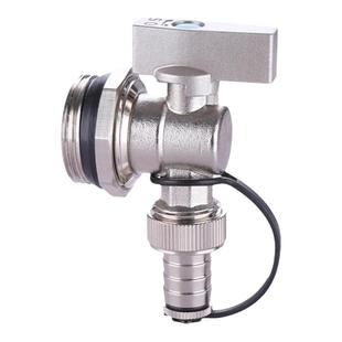 暖气片排水放水阀地暖分水器专用放气阀地热排气阀门角阀排污神器