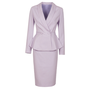 职业套裙2026夏季西服气质女神范面试正装时尚美容院套装工作服