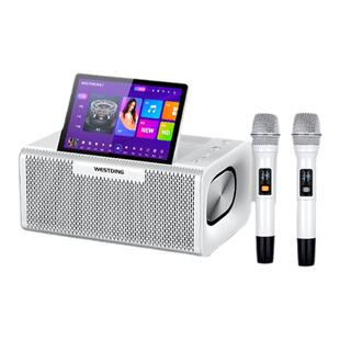 威斯汀海外版家庭KTV移动点歌一体机带屏幕客厅家庭影院音响套装