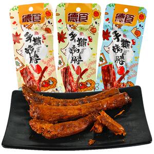 德食烤脖零食黑鸭香辣糖醋