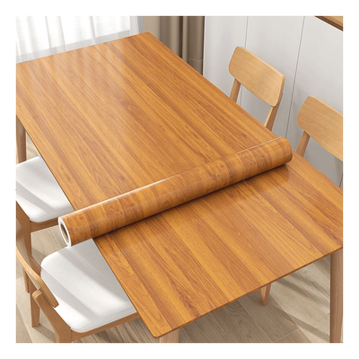 木纹桌面贴纸自粘防水防油防烫桌