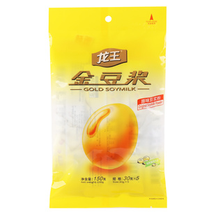 龙王原味金豆浆粉150g独立小包装早餐代餐甜味冲泡速溶豆粉豆奶粉