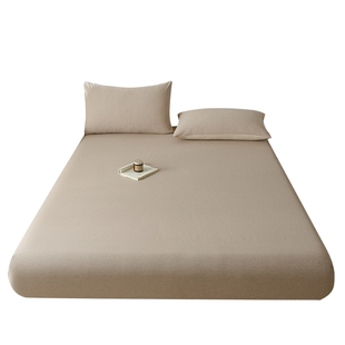 2025新款四季通用全棉床笠罩单件100纯棉床单套床垫保护罩三件套3