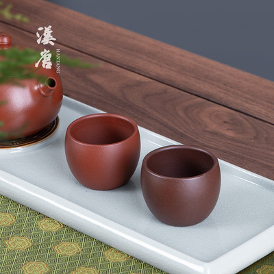汉唐紫砂杯主人杯茶杯个人专用高档茶盏单杯紫砂茶具品茗茶杯小杯