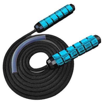 负重跳绳重力加粗块重型款绳子