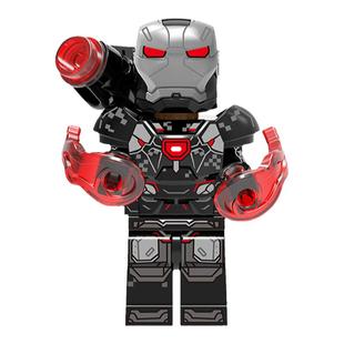 积木复仇者联盟4灭霸幻视战争机器第三方男孩拼装人仔玩具X0193