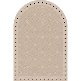 电脑椅书房书桌下地垫卧室拱形地毯免洗隔音防滑转椅地板保护垫子