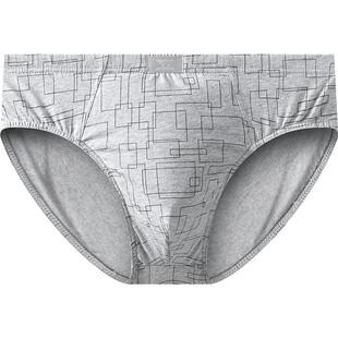 七匹狼男士内裤三角裤男生纯棉抗菌底裤大码裤头男款透气全棉短裤