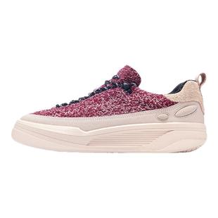 LOXKI洛克斯基小圆鞋板鞋男女2025新款秋冬百搭休闲运动增高鞋子