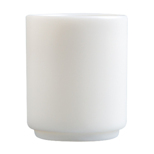 白酒杯品酒杯陶瓷黄酒杯白瓷直筒茶杯主人杯单杯家用一两半三两