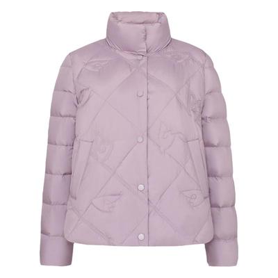 鸭鸭轻薄羽绒服时尚小个子短款