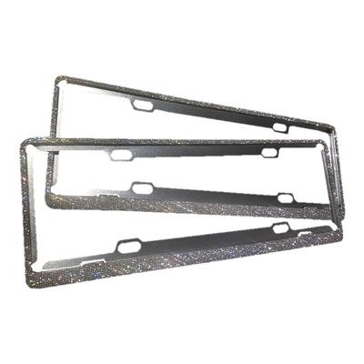 镶钻车牌框架水钻牌照框