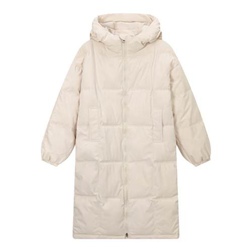 连帽中长款羽绒棉服棉衣女2025冬季新款宽松洋气减龄显瘦加厚外套