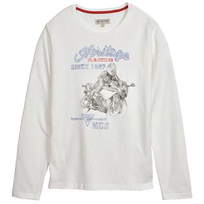 MCS春季长袖罗纹圆领通休闲青年