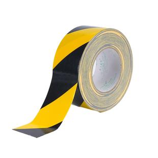 黄黑斑马线警示胶带水泥地粗糙地面贴线分区地板警戒隔离线1米线