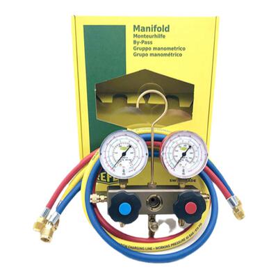 瑞士REFCO空调加氟冷媒压力表组