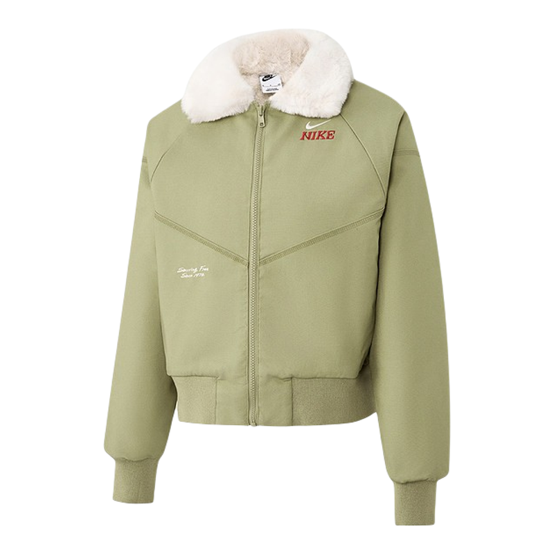 耐克女子马年新年加厚防风棉服