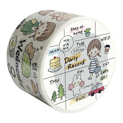 卓大王手帐胶带4月新品