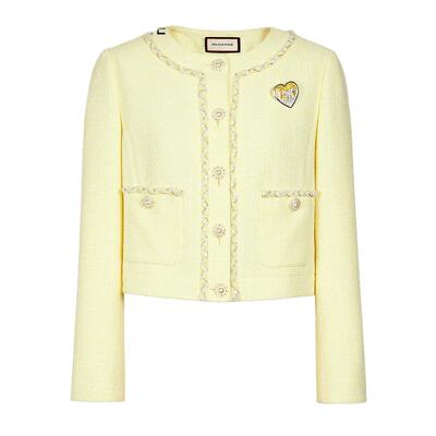 MOJO优雅千金小香风短外套