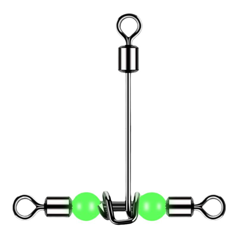 三叉转环 夜光葫芦连接器海钓不锈钢路亚钓鱼用品 垂钓装备小配件