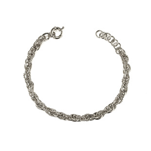 银色重工夸张项链女欧美小众复古高级感金属粗链条银饰颈链锁骨链