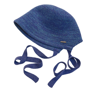 倪妮同款黑色帽子日系混色飘带羊毛渔夫帽女春秋百搭显脸小水桶帽