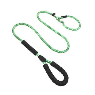 狗狗牵引绳p链遛狗链子小中大型犬牵狗绳训犬绳防爆冲p绳金毛狗绳