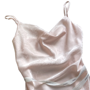 乐姿梦吊带睡裙女夏季冰丝性感睡衣少女薄款仿真丝家居服连衣裙