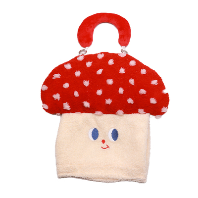 可爱蘑菇纸巾袋布艺悬挂式2024