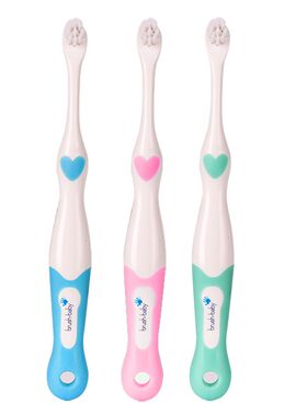 brushbaby乳齿清洁牙刷0-18个月
