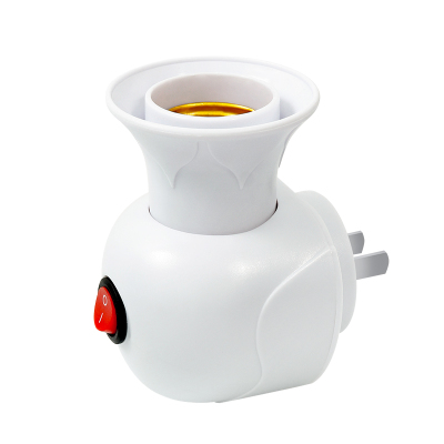 床头台灯e27螺口插电节能开关