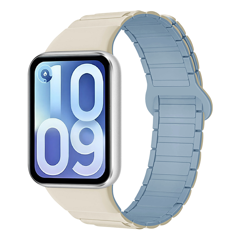 适用小米10pro/9pro表带磁吸硅胶