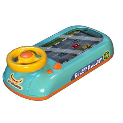儿童赛车闯关大冒险游戏机玩具