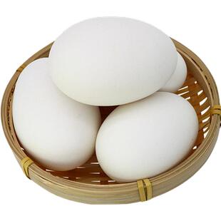 鹅蛋新鲜孕妇正宗农家散养超大双黄土鹅蛋特大单枚180-230克批发