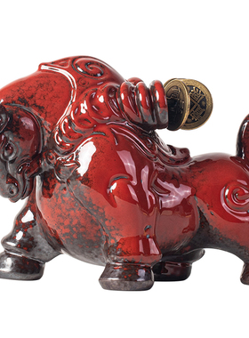 牛转乾坤时来运转创意礼品摆件