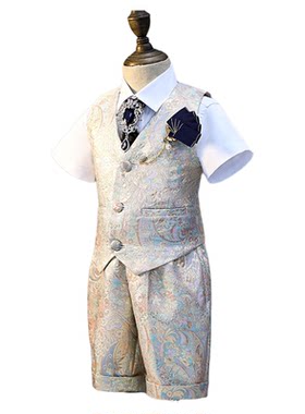 男童礼服轻奢小众高端主持人