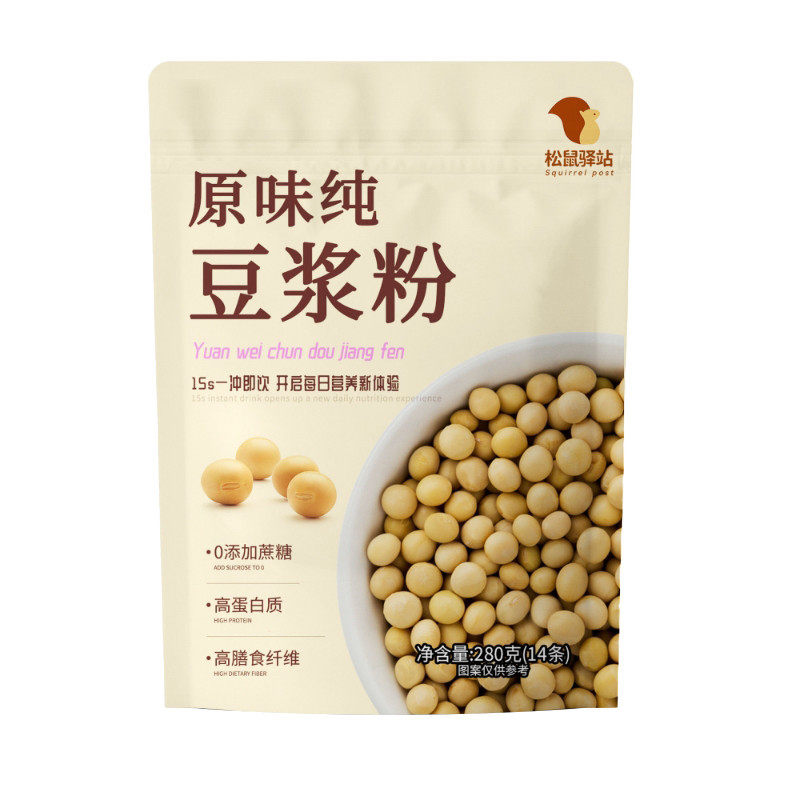 松鼠驿站营养早餐豆浆粉独立装