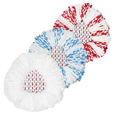 适配德国O-Cedar微家用三角形彩色拖把头好神棉头超厚免手洗吸水