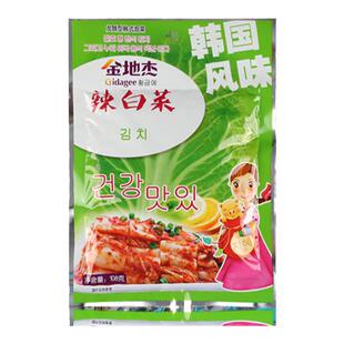 金地杰辣白菜韩式泡菜酱腌制下饭菜朝鲜东北韩国寿司食材材料