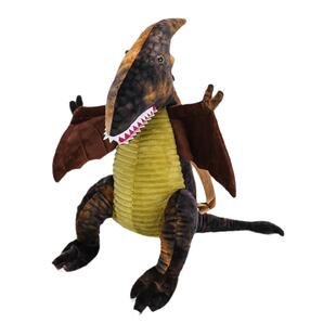 恐龙书包个性翼龙背包毛绒玩偶卡通儿童包游玩旅行包超萌双肩背潮