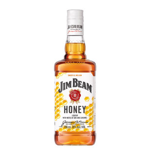 宾三得利金宾波本威士忌美国进口蜂蜜味700ml