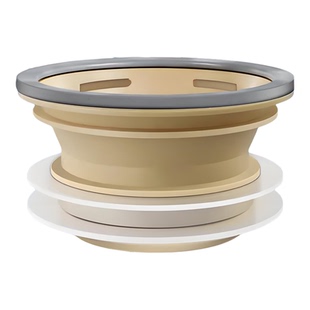 加长一体马桶密封圈通用安装防臭防漏极速排水纳米胶泥坐便器法兰