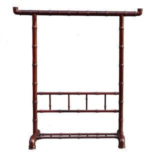 红木毛笔架笔挂 实木质小叶紫檀毛笔架笔挂 文房书法用品高档礼品