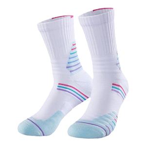 维罗帝专业实战篮球袜子男美式精英中筒高帮长筒毛巾底训练运动袜