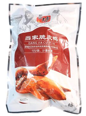 彭记坊脆皮烤鸭整只538g半成品