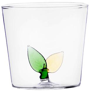 意大利Ichendorf 绿野仙踪立体植物玻璃杯可爱水杯果汁杯耐热杯子