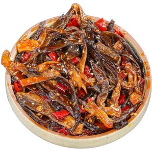 四川冷吃鹿茸菇即食香辣特产蘑菇小吃零食下饭解馋素菜追剧下酒菜