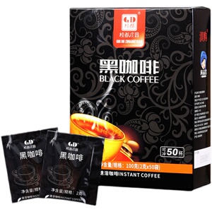 糖尿人喝的无精糖小包装纯黑现磨咖啡糖友控糖人群专用食品旗舰店